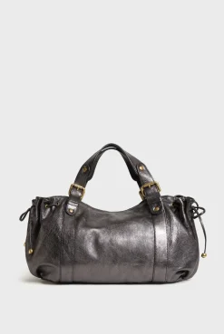 Sac A Main En Cuir Metallique - 24H<Gerard Darel New
