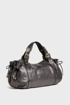 Sac A Main En Cuir Metallique - 24H<Gerard Darel New