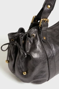 Sac A Main En Cuir Metallique - 24H<Gerard Darel New