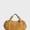 Sac A Main En Cuir Velours - 24H<Gerard Darel New