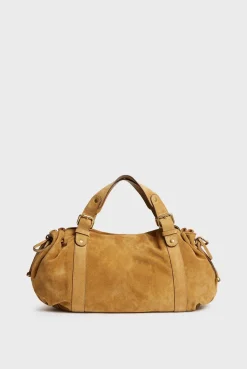 Sac A Main En Cuir Velours - 24H<Gerard Darel New