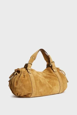 Sac A Main En Cuir Velours - 24H<Gerard Darel New
