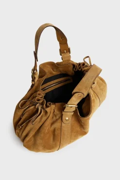 Sac A Main En Cuir Velours - 24H<Gerard Darel New