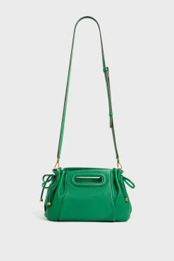 Sac A Main En Cuir Vert - Mini Dany<Gerard Darel Online