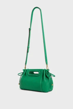 Sac A Main En Cuir Vert - Mini Dany<Gerard Darel Online