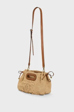 Sac A Main En Raphia Ficelle - Mini Dany<Gerard Darel Online