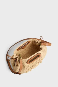 Sac A Main En Raphia Ficelle - Mini Dany<Gerard Darel Online