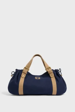 Sac A Main En Toile Marine - 24H<Gerard Darel Fashion