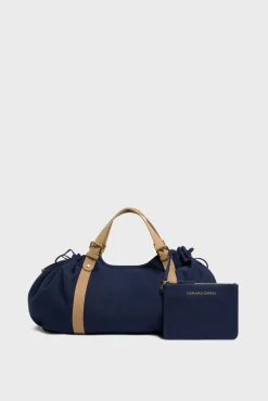Sac De Voyage En Toile Marine - 72H<Gerard Darel Sale