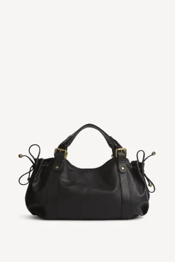 Sac En Cuir De Veau Noir - Le 24H<Gerard Darel Outlet