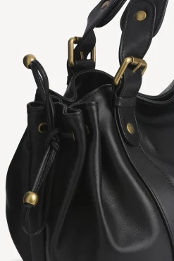 Sac En Cuir De Veau Noir - Le 24H<Gerard Darel Outlet
