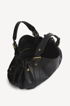Sac En Cuir De Veau Noir - Le 24H<Gerard Darel Outlet