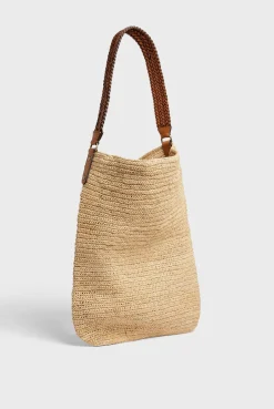 Sac En Raphia Et Cuir Ficelle - Josie<Gerard Darel Best