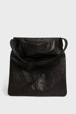 Sac Hobo Cuir De Mouton Femme Noir Lady<Gerard Darel Hot