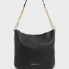 Sac Hobo En Cuir Femme Noir Le Charlotte<Gerard Darel Online