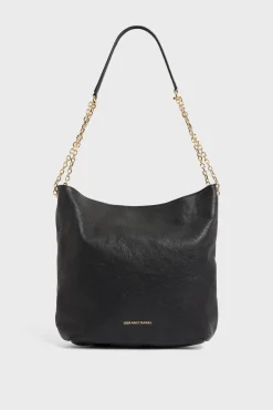 Sac Hobo En Cuir Femme Noir Le Charlotte<Gerard Darel Online