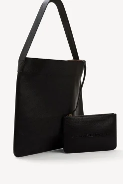 Sac Hobo En Cuir Graine Noir - Lady<Gerard Darel Online