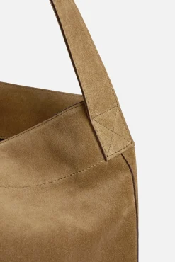 Sac Hobo En Cuir Velours Ble - Lady<Gerard Darel Hot