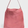 Sac Hobo En Cuir Velours Bois De Rose - Lady<Gerard Darel Hot