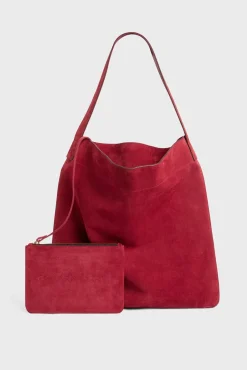 Sac Hobo En Cuir Velours Grenade - Lady<Gerard Darel Fashion