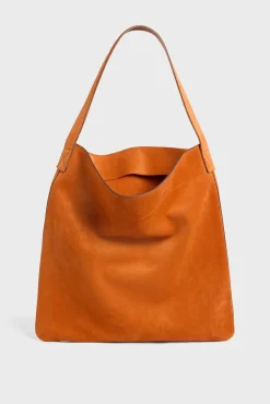 Sac Hobo En Cuir Velours Marsala - Lady<Gerard Darel Online