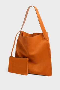 Sac Hobo En Cuir Velours Marsala - Lady<Gerard Darel Online