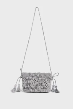 Sac Travers Crochet Metallise - Mini 24<Gerard Darel Sale