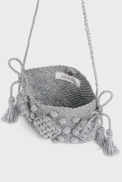 Sac Travers Crochet Metallise - Mini 24<Gerard Darel Sale