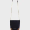 Sac Travers En Cuir Bleu - Mini Charlotte<Gerard Darel Best