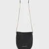 Sac Travers En Cuir Noir - Le Mini Charlotte<Gerard Darel Best