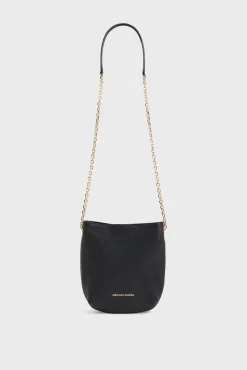 Sac Travers En Cuir Noir - Le Mini Charlotte<Gerard Darel Best