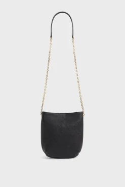 Sac Travers En Cuir Noir - Le Mini Charlotte<Gerard Darel Best