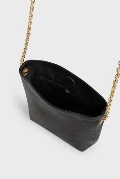 Sac Travers En Cuir Noir - Le Mini Charlotte<Gerard Darel Best