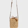Sac Travers En Raphia Ficelle - Trinity<Gerard Darel Outlet
