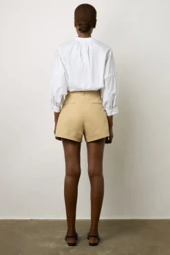 Short A Poches En Coton Sable - Clemy<Gerard Darel Best