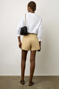 Short A Poches En Coton Sable - Clemy<Gerard Darel Best