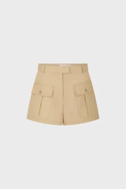 Short A Poches En Coton Sable - Clemy<Gerard Darel Best