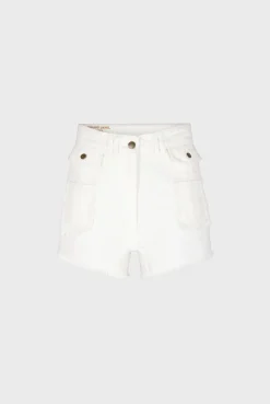 Short Ecru En Denim Frange Ecru - Farel<Gerard Darel Online