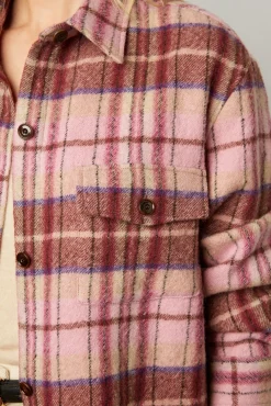 Surchemise A Carreaux Rose - Becky<Gerard Darel Discount