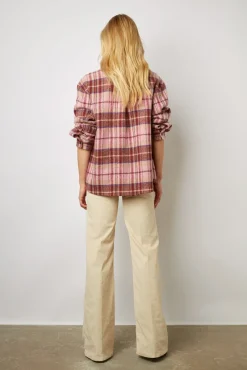 Surchemise A Carreaux Rose - Becky<Gerard Darel Discount