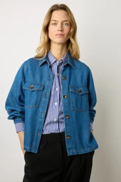 Surchemise En Denim Jeans - Armeille<Gerard Darel Best
