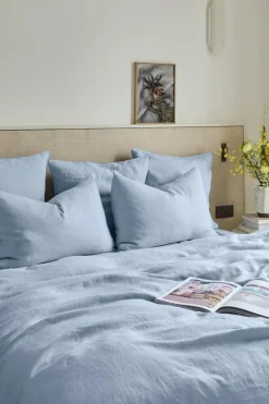 Taie D'Oreiller En Lin Lave - Bleu Du Ciel<Gerard Darel Fashion