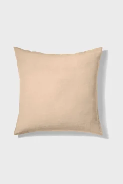 Taie D'Oreiller En Lin Lave - Brun Clair<Gerard Darel Best