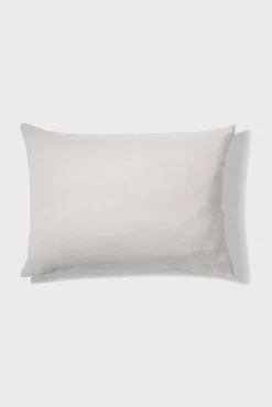 Taie D'Oreiller En Lin Lave - Gris Perle<Gerard Darel Outlet