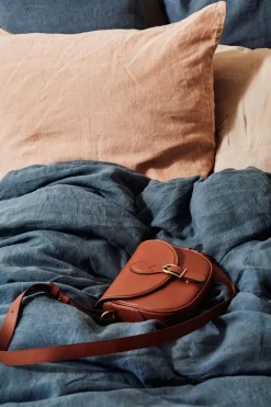 Taie D'Oreiller En Lin Lave - Rose Ancien<Gerard Darel Best