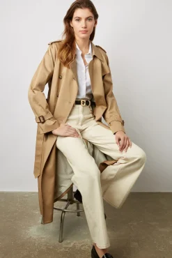 Trench Long Beige - Serge<Gerard Darel Discount