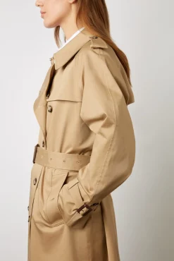 Trench Long Beige - Serge<Gerard Darel Discount
