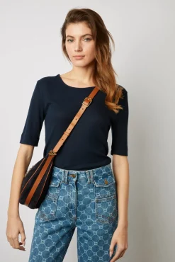 Tshirt A Fines Cotes Marine - Maggie<Gerard Darel Discount