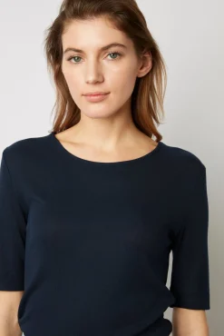 Tshirt A Fines Cotes Marine - Maggie<Gerard Darel Discount