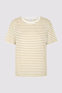 Tshirt A Rayures En Lurex Or - Mike<Gerard Darel Clearance